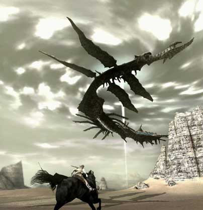 Still from Shadow of the Colossus